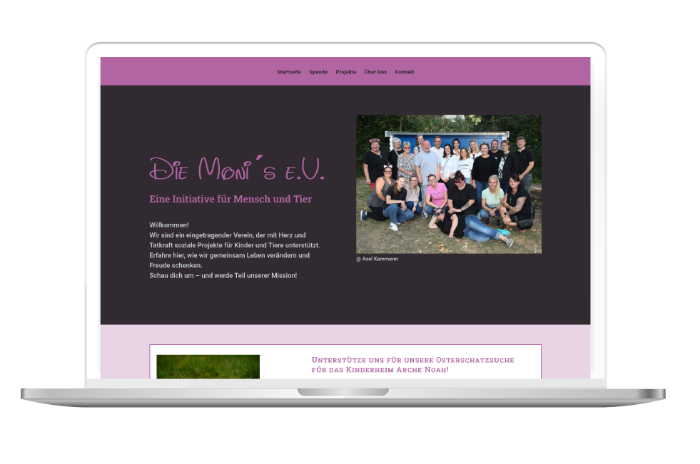 Portfolio Laptop die Monis