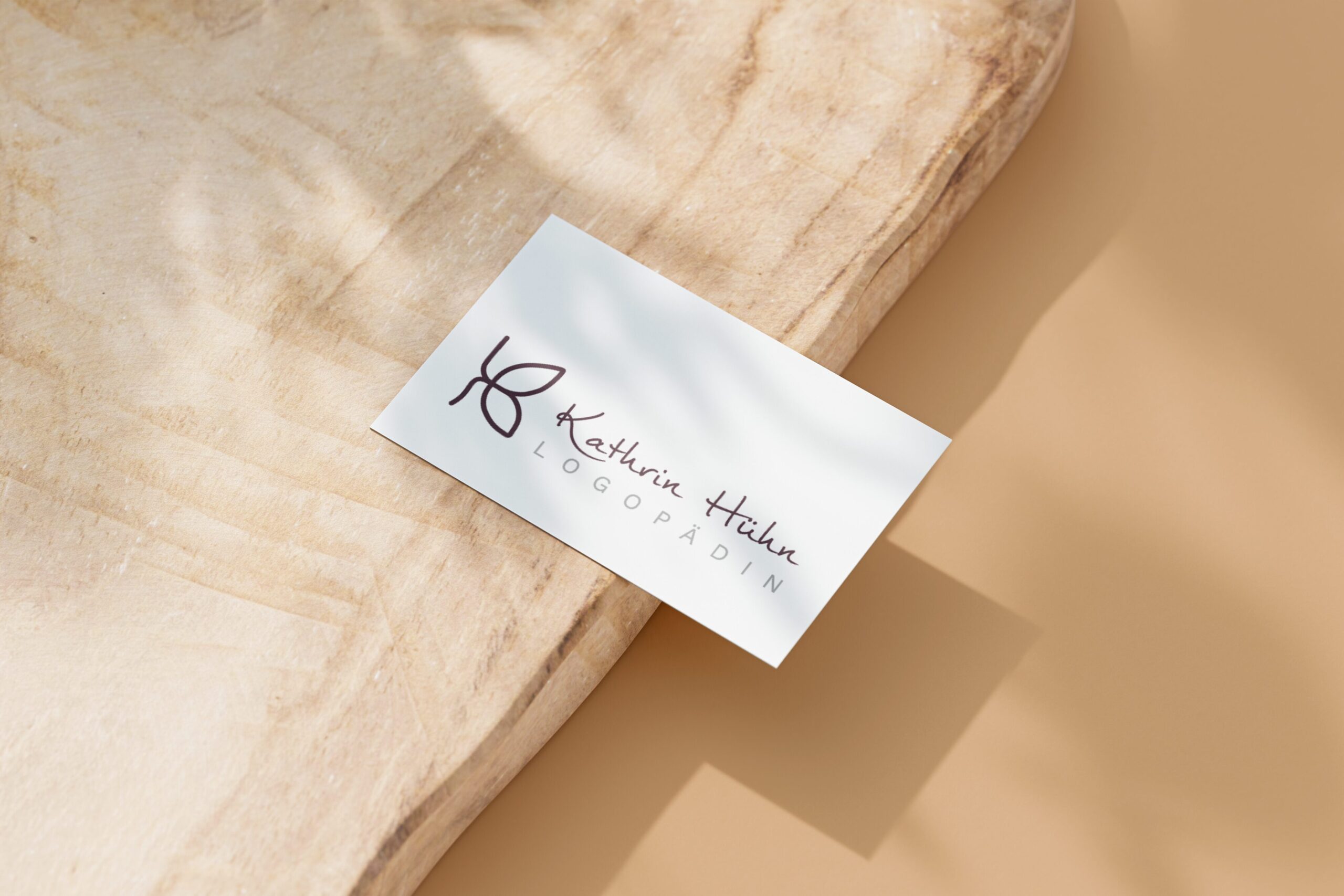 Visitenkarte Logopädin Visitenkarte Logopädin