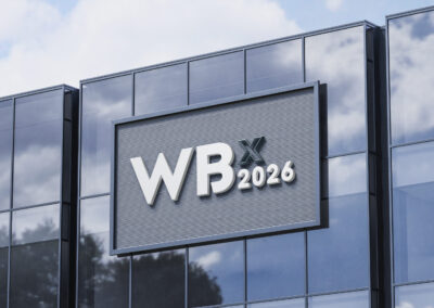 Logo für Marketingkonzept & Kongressdesign – WBX 2026