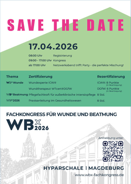 Flyer "Save the date" Fachkongress