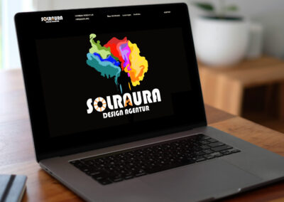 Portfolio Website SOLRAURA | Designagentur
