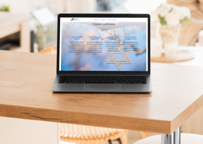 Portfolio Website Jüdische Kultur Sachsen-Anhalt